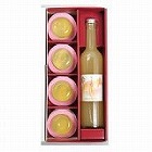 【岡山】岡山県産清水白桃のジュースとゼリーセット　 ☆