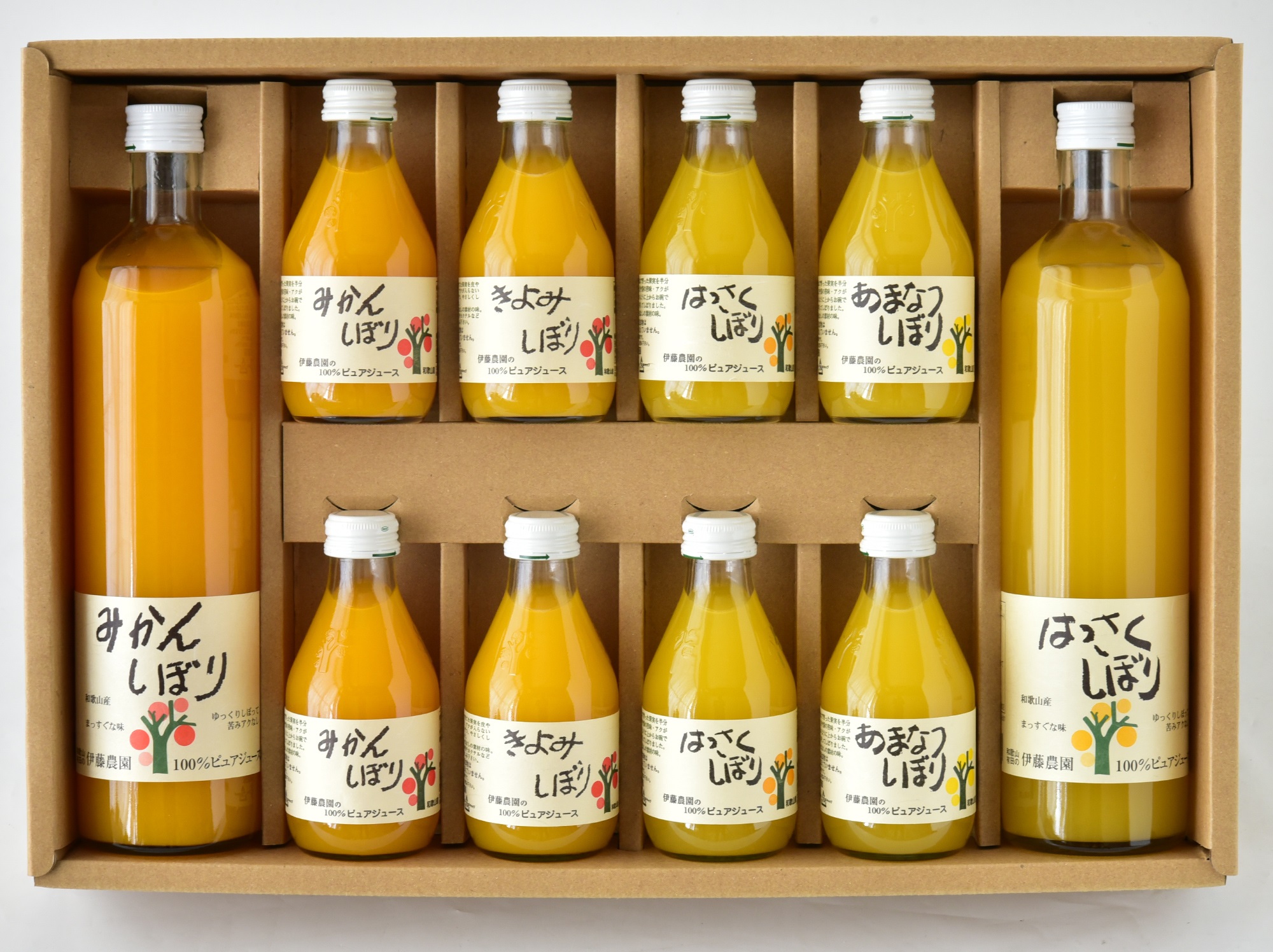 【和歌山】100%ピュアジュースギフトセット　☆