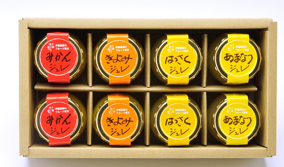 【和歌山】ピュアフルーツ寒天ジュレ8個入　☆