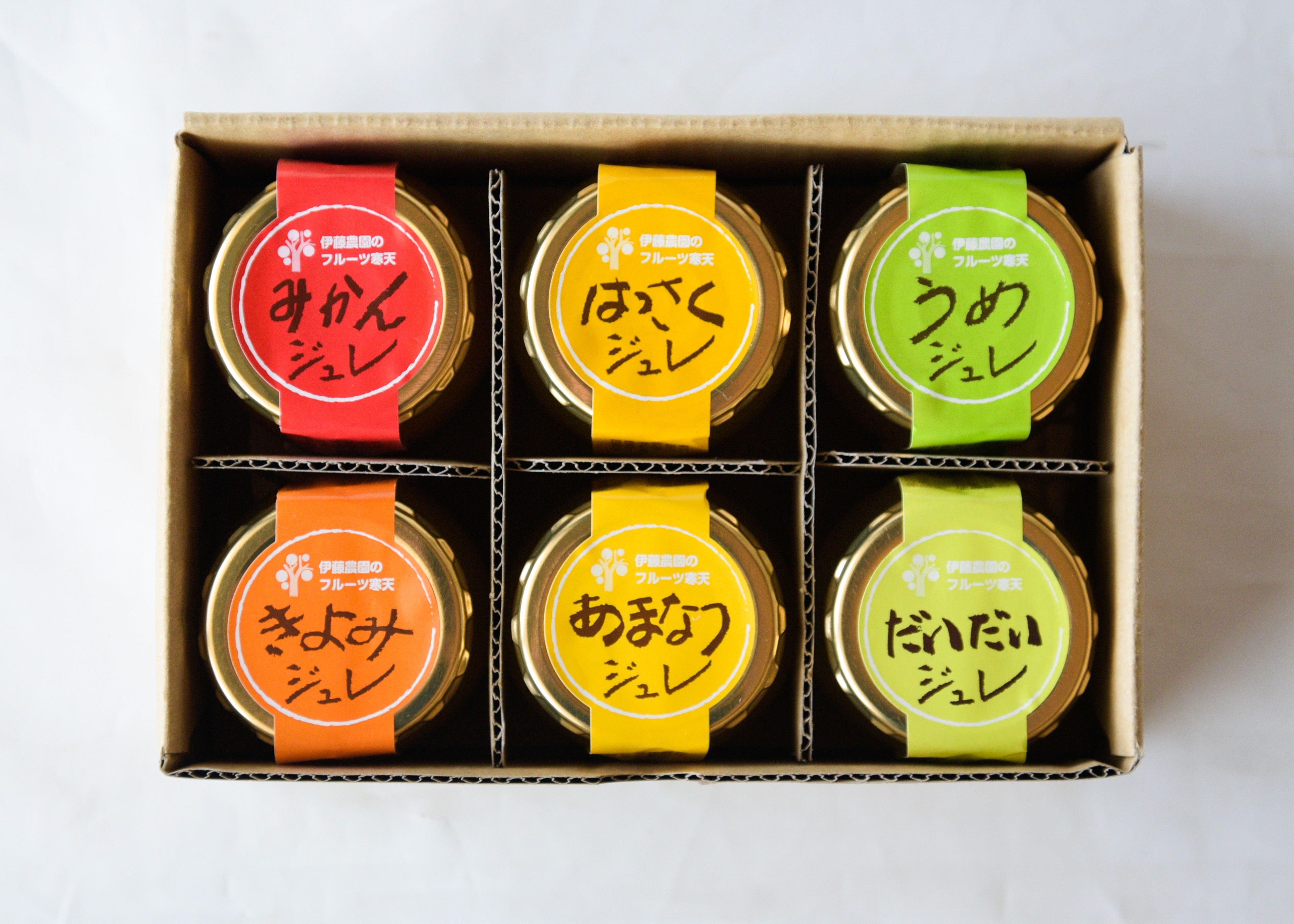 【和歌山】ピュアフルーツ寒天ジュレ6個入　☆