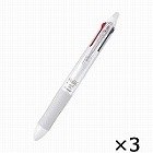 【パイロット】 フリクションボール4 白軸　3本入