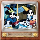 【おまとめ】ディズニー　ミニタオル　メリーゴーランドテレビ ×5