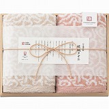 スターバックス・今治謹製　紋織タオル　スペシャルギフトセット　ピンク