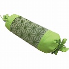 日本製い草しぼり枕（麻の葉）　グリーン