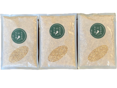 【滋賀】たなかみのもち麦　３００g×３袋（ポスト投函） ☆