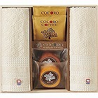 ココロ　今治タオル・バウムクーヘンセット（木箱入） ☆