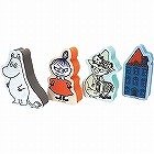 ムーミン　不織布スポンジ４個セット