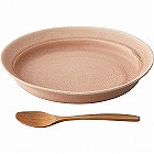 カレット　オーバルボウル　ピンク