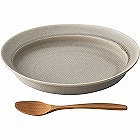 カレット　オーバルボウル　グレー