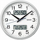 セイコー　ハイブリッド電波掛時計