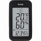 タニタ　デジタル温湿度計　ブラック