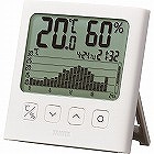 タニタ　グラフ付きデジタル温湿度計