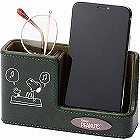 スヌーピー　スマホ＆メガネスタンド　グリーン