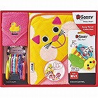 サッシー・出産祝いおくるみセット　キャット