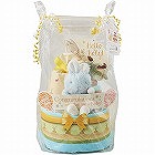 バニーズバイザベイ　おむつケーキ２段　ブルー