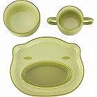 ストウブ　キッズ４点セット　グリーン