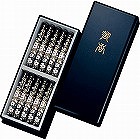 宇野千代のお線香　特撰淡墨の桜　短寸１０入（塗箱入）