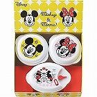 ミッキー＆ミニー　レンジ容器３点セット