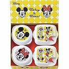 ミッキー＆ミニー　レンジ容器４点セット