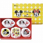 ミッキー＆ミニー　レンジ容器５点セット
