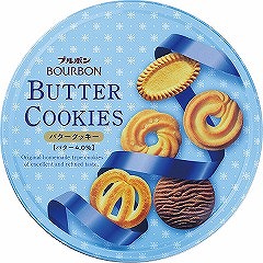 ブルボン 缶入バタークッキー （６０枚）