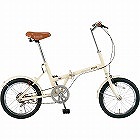 １６型折りたたみ自転車　シンプルスタイルＦＶ１６