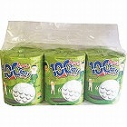 Ｌｅｔ’ｓ　１００切りトイレットロール３個入【現物】