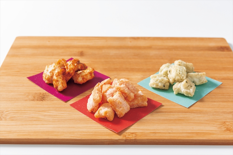 【ポスト投函】ＯＫＯＭＥｎｏＫＡＯＲＩ　手揚げ京あられ　3袋　☆（日時指定不可）