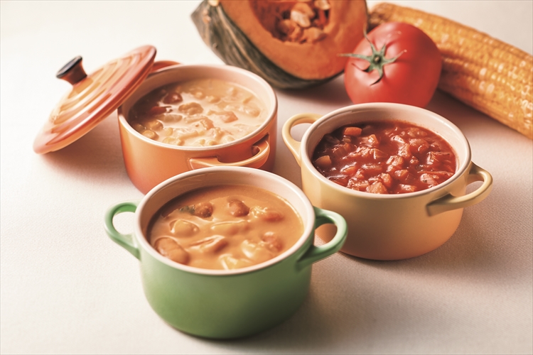 【ポスト投函】Ｆｏｒｅｃｉｐｅ　もぐもぐお野菜スープセット　3袋　☆（日時指定不可）