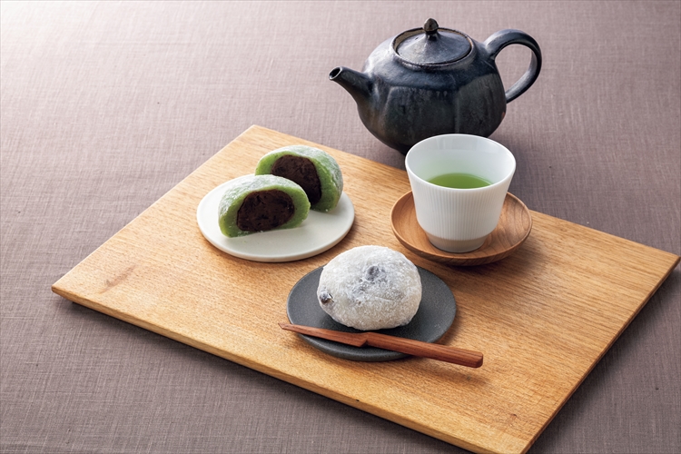 豆大福とよもぎ餅　10個　☆