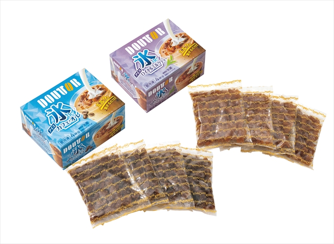 ドトール　氷ｄｅアイスカフェオ・レ＆氷ｄｅアイスロイヤルミルクティー　2箱　☆