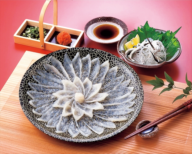 ふぐ刺身セット　☆