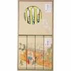 カメヤマ　吟撰　仙年香　絵ろうそくセット（桐箱入）