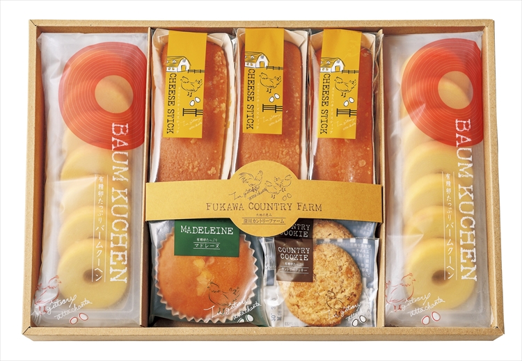 深川カントリーファーム　有精卵を使ったこだわりスイーツセット　Ｃ　☆