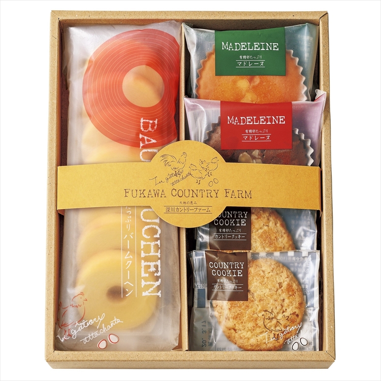 深川カントリーファーム　有精卵を使ったこだわりスイーツセット　Ａ　☆