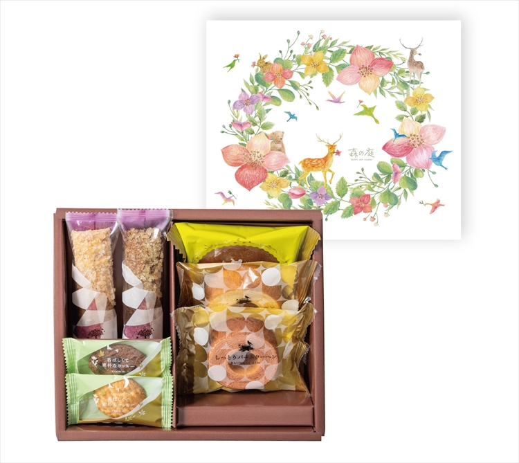 森の庭　森の焼き菓子　フラワーリース　７個　☆