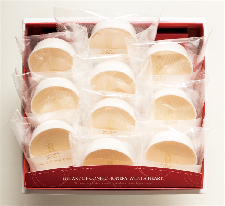 パティスリー　サンガ　ベイクドチーズケーキ　１０個　☆