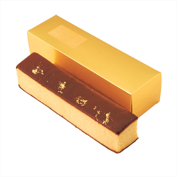 京・伏見　三源庵　金箔カステラ　☆