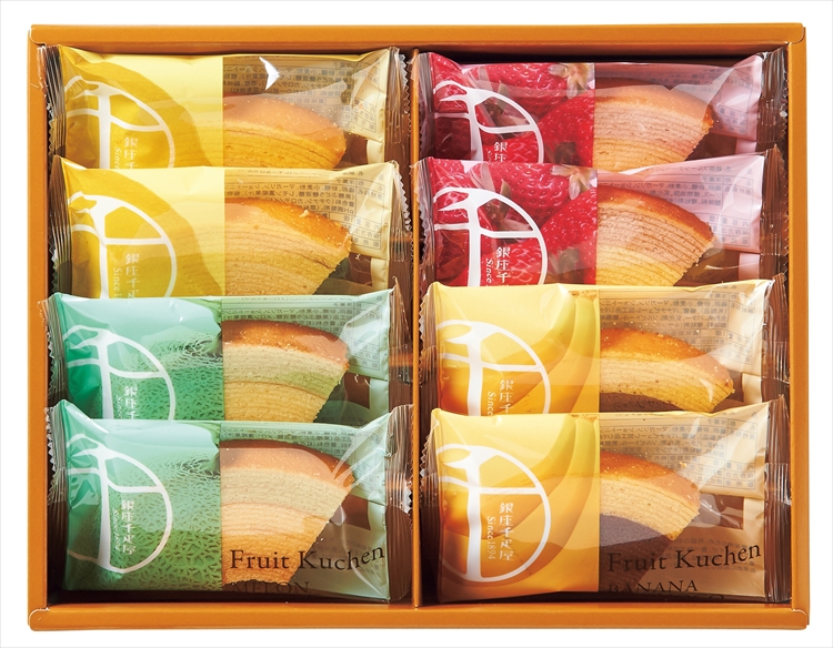 銀座千疋屋　銀座フルーツクーヘン　８個　☆