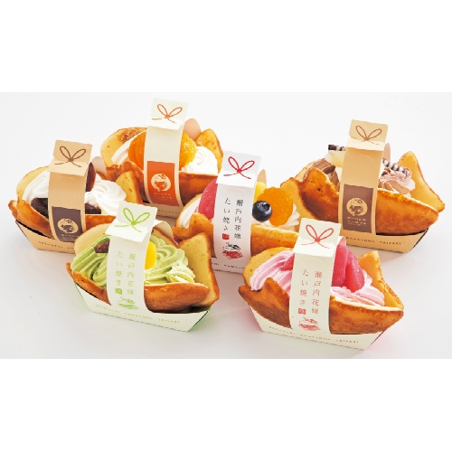 瀬戸内花嫁スイーツ　瀬戸内花嫁たい焼き　☆