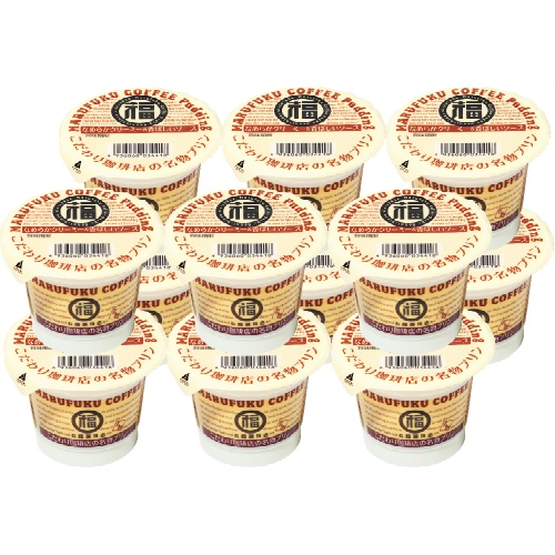 丸福珈琲店　名物プリンセット　１２個　☆