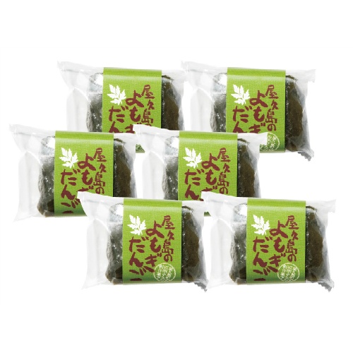 御菓子司　新月堂　屋久島のよもぎだんご６個　☆