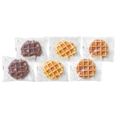 【ポスト投函】ふんわりベルギーワッフル　６個　☆（日時指定不可）