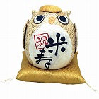 ちぎり和紙　長寿の祝いふくろう　米寿