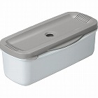 電子レンジスチームパスタメーカー　グレー