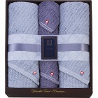 極ふわ　やさしいたおる　クラシックライン　ロングバス・フェイスタオルセット