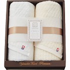 極ふわ　やさしいたおる　ベーシックライン　フェイスタオル２枚セット　ベージュ