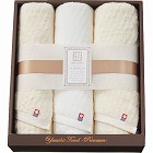 極ふわ　やさしいたおる　ベーシックライン　フェイスタオル３枚セット　ベージュ