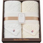 極ふわ　やさしいたおる　ベーシックライン　ロングバスタオル２枚セット　ベージュ