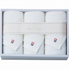 やさしいたおる　フェイスタオル３枚セット　ホワイト